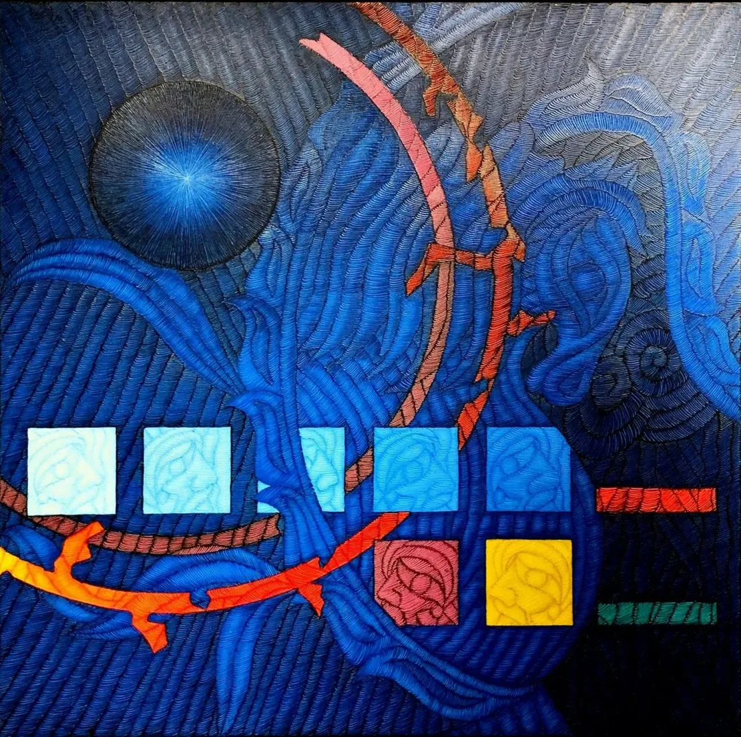 yakınlaştır "isimsiz" eseri AHMET GÜNEŞTEKİN tarafından 130x130 cm ölçülerinde Tuval üzeri yağlı boya tekniği ile yapılmıştır.