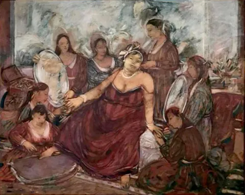 "isimsiz" eseri MEVLÜT AKYILDIZ tarafından 82x101 cm ölçülerinde Tuval üzeri yağlı boya tekniği ile yapılmıştır.