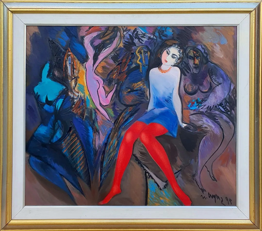 yakınlaştır "İsimsiz" eseri MUSTAFA AYAZ tarafından 60x70 cm ölçülerinde Tuval üzeri yağlı boya tekniği ile yapılmıştır.
