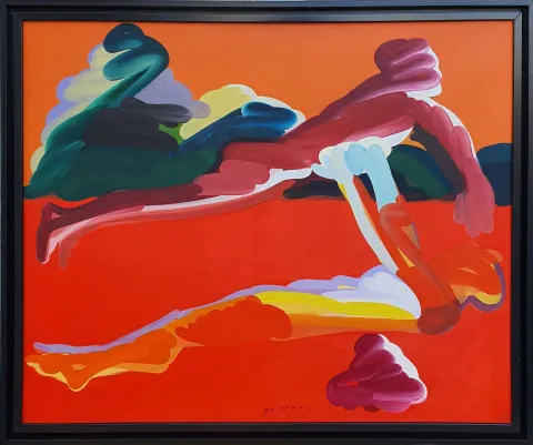 "İsimsiz" eseri MUSTAFA ATA tarafından 1997 yılında 90x110 cm ölçülerinde Tuval üzeri yağlı boya tekniği ile yapılmıştır.
