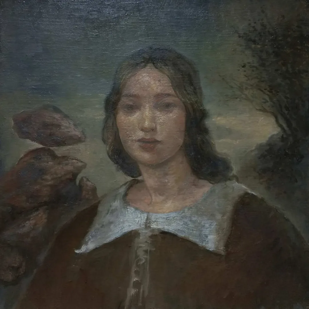 Bu eser HASAN BAYKUŞ tarafından 2023 yılında 25x25 cm ölçülerinde Tuval üzeri yağlı boya tekniği ile yapılmıştır.