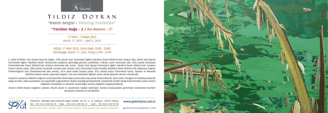 YILDIZ DOYRAN — sergiden görünüm