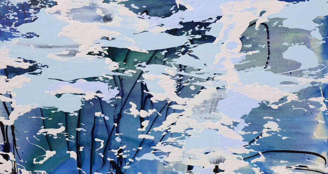 YILDIZ DOYRAN — “İsimsiz”, 2022 "İsimsiz" eseri YILDIZ DOYRAN tarafından 2022 yılında 160x300 cm ölçülerinde Tuval üzeri akrilik boya tekniği ile yapılmıştır.