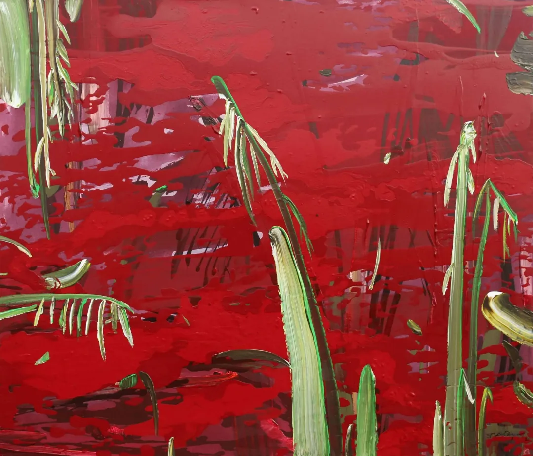 YILDIZ DOYRAN — “İsimsiz”, 2021 "İsimsiz" eseri YILDIZ DOYRAN tarafından 2021 yılında 120x140 cm ölçülerinde Tuval üzeri akrilik boya tekniği ile yapılmıştır.