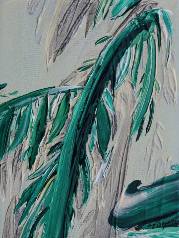 YILDIZ DOYRAN — “İsimsiz”, 2021 "İsimsiz" eseri YILDIZ DOYRAN tarafından 2021 yılında 40x30 cm ölçülerinde Tuval üzeri akrilik boya tekniği ile yapılmıştır.