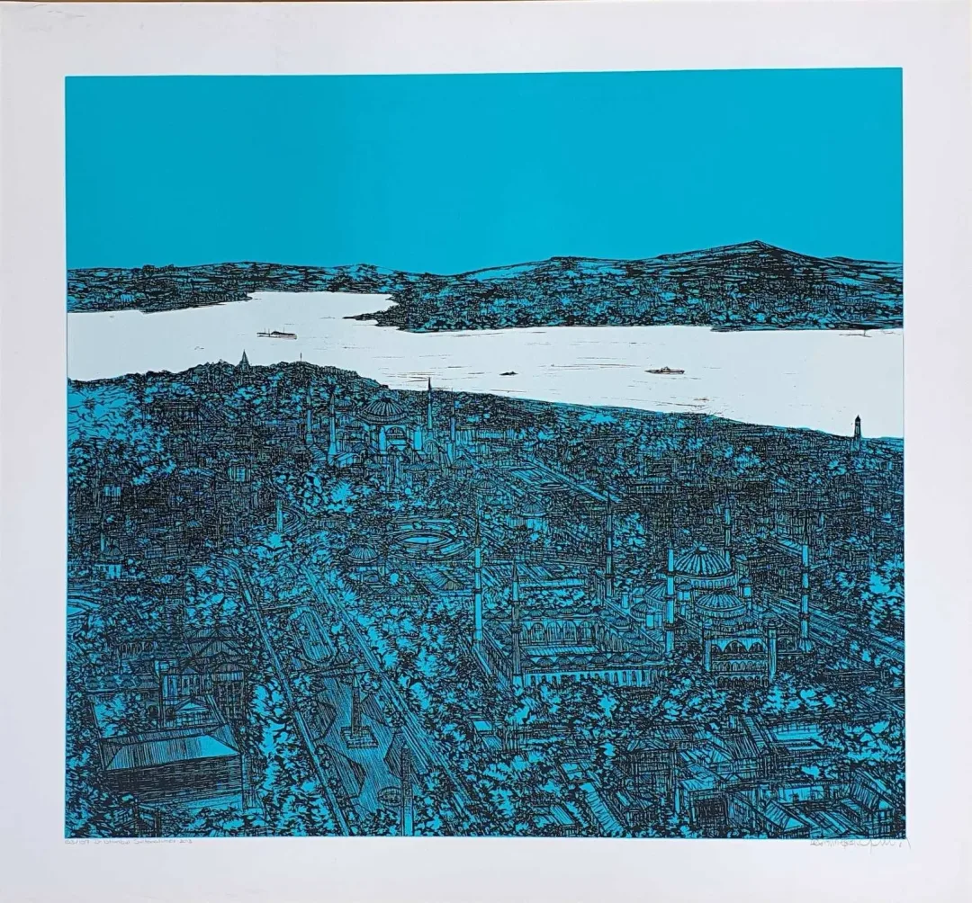 "İsimsiz" eseri DEVRİM ERBİL tarafından 2013 yılında 70x70 cm ölçülerinde Serigrafi tekniği ile yapılmıştır.