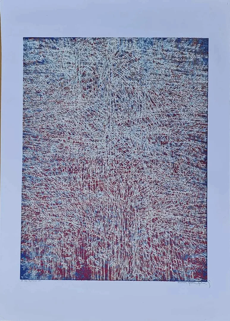 DEVRİM ERBİL — “Untitled”, 2011 "İsimsiz" eseri DEVRİM ERBİL tarafından 2011 yılında 70x50 cm ölçülerinde Serigrafi tekniği ile yapılmıştır.