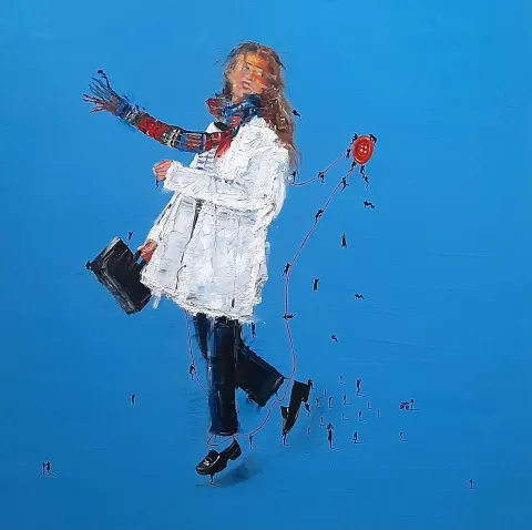"İsimsiz" eseri SAEED AGHANEJAD tarafından 2024 yılında 60x60 cm ölçülerinde Tuval üzeri yağlı boya tekniği ile yapılmıştır.