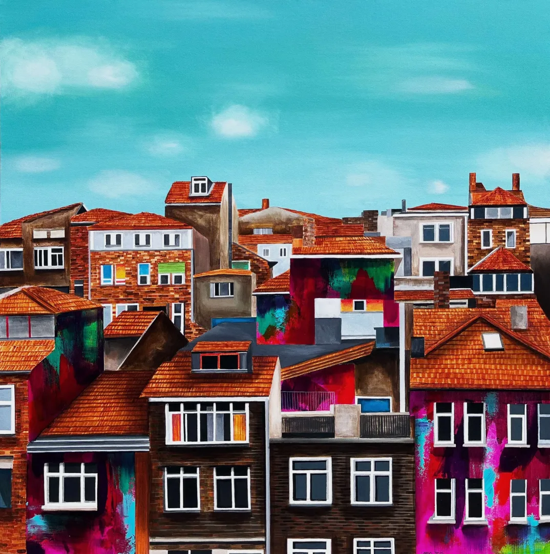 "İsimsiz" eseri SAMED ARDA SELİM tarafından 2024 yılında 80x80 cm ölçülerinde Tuval üzeri yağlı boya tekniği ile yapılmıştır.