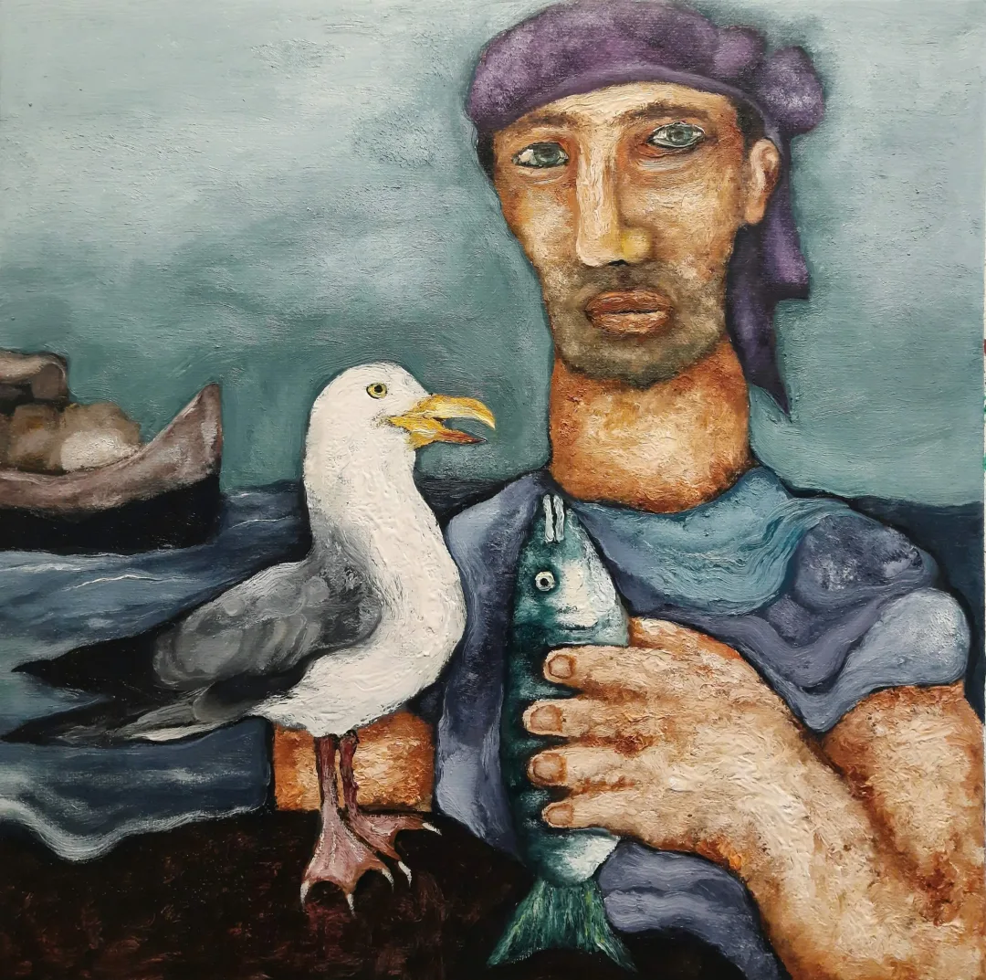 "İsimsiz" eseri MURAT TOLGA tarafından 2024 yılında 60x60 cm ölçülerinde Tuval üzeri yağlı boya tekniği ile yapılmıştır.