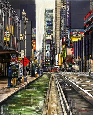 "İsimsiz" eseri HATİCE YAMAN tarafından 2024 yılında 100x80 cm ölçülerinde Tuval üzeri yağlı boya tekniği ile yapılmıştır.