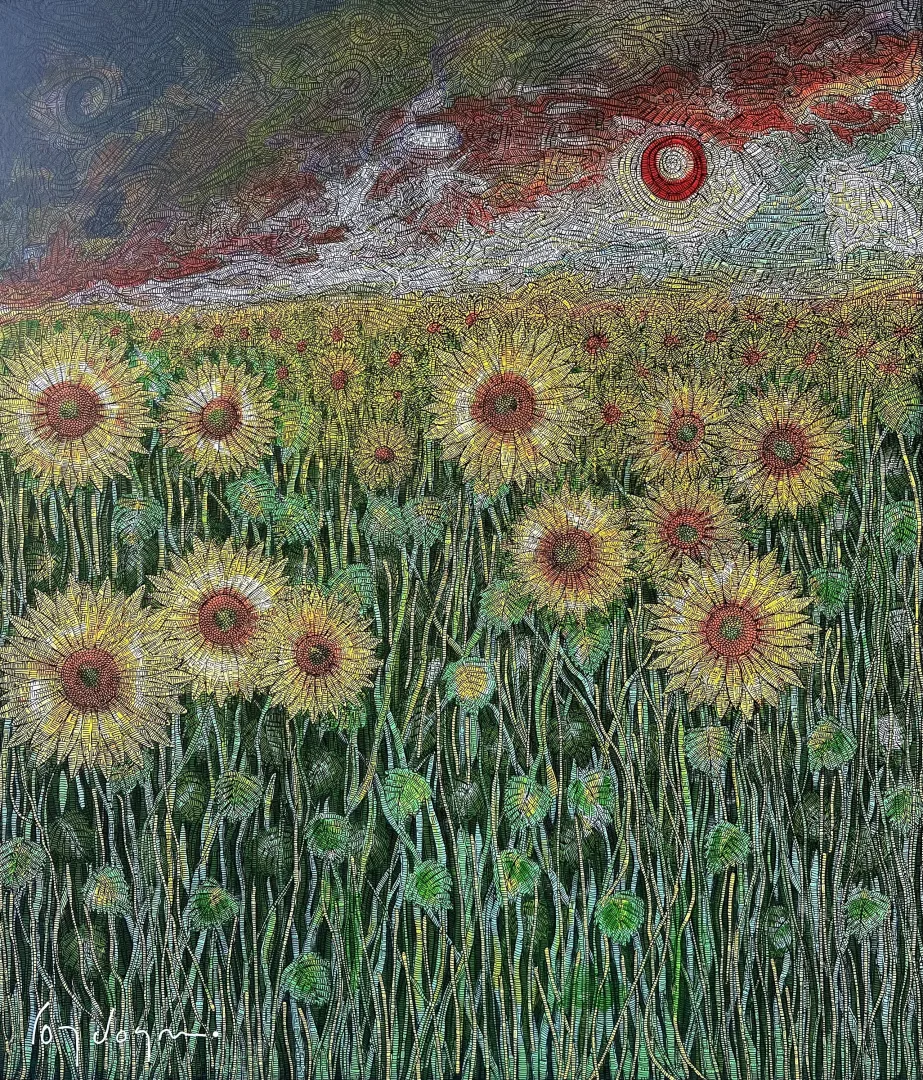 yakınlaştır "Bakmayanlar" eseri MURAT ÖZDOĞRU tarafından 2024 yılında 140x120 cm ölçülerinde Tuval üzeri akrilik boya tekniği ile yapılmıştır.