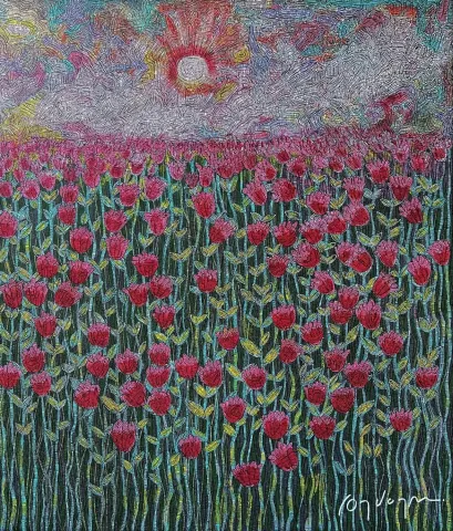 "Umut" eseri MURAT ÖZDOĞRU tarafından 2024 yılında 140x120 cm ölçülerinde Tuval üzeri akrilik boya tekniği ile yapılmıştır.