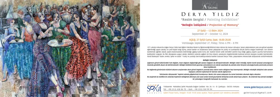 DERYA YILDIZ — sergiden görünüm