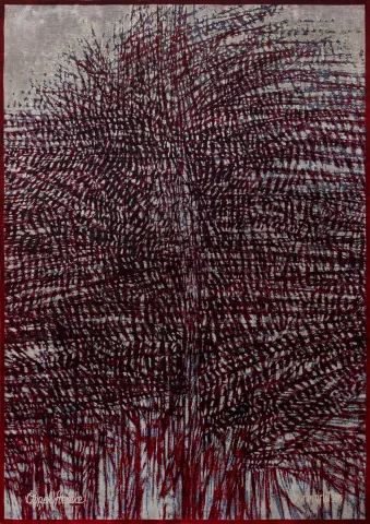 DEVRİM ERBİL — “Doğa Sevgisi”, 2019 "Doğa Sevgisi" eseri DEVRİM ERBİL tarafından 2019 yılında 116x82 cm ölçülerinde İpek Halı tekniği ile yapılmıştır.