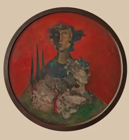 FATMA KARA — “İsimsiz”, 2023 "İsimsiz" eseri FATMA KARA tarafından 2023 yılında 134x120x35 cm ölçülerinde yapılmıştır.