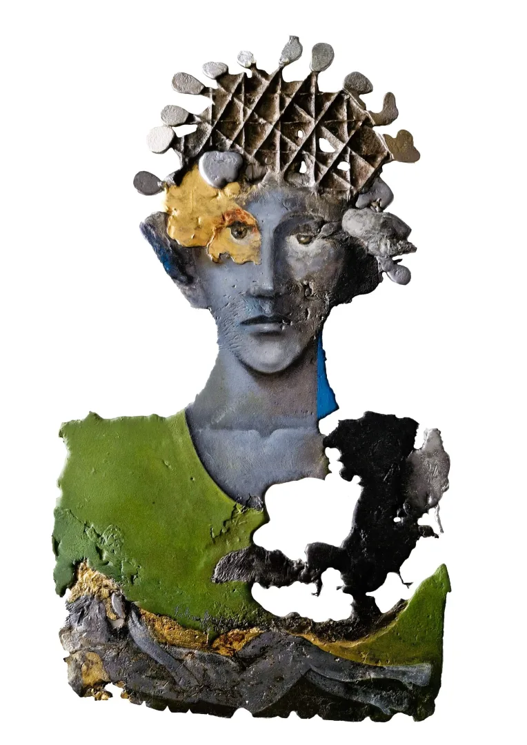 yakınlaştır "Tavanannalar / Hittite Queens" eseri FATMA KARA tarafından 2021 yılında 60x50 cm ölçülerinde 0 tekniği ile yapılmıştır.
