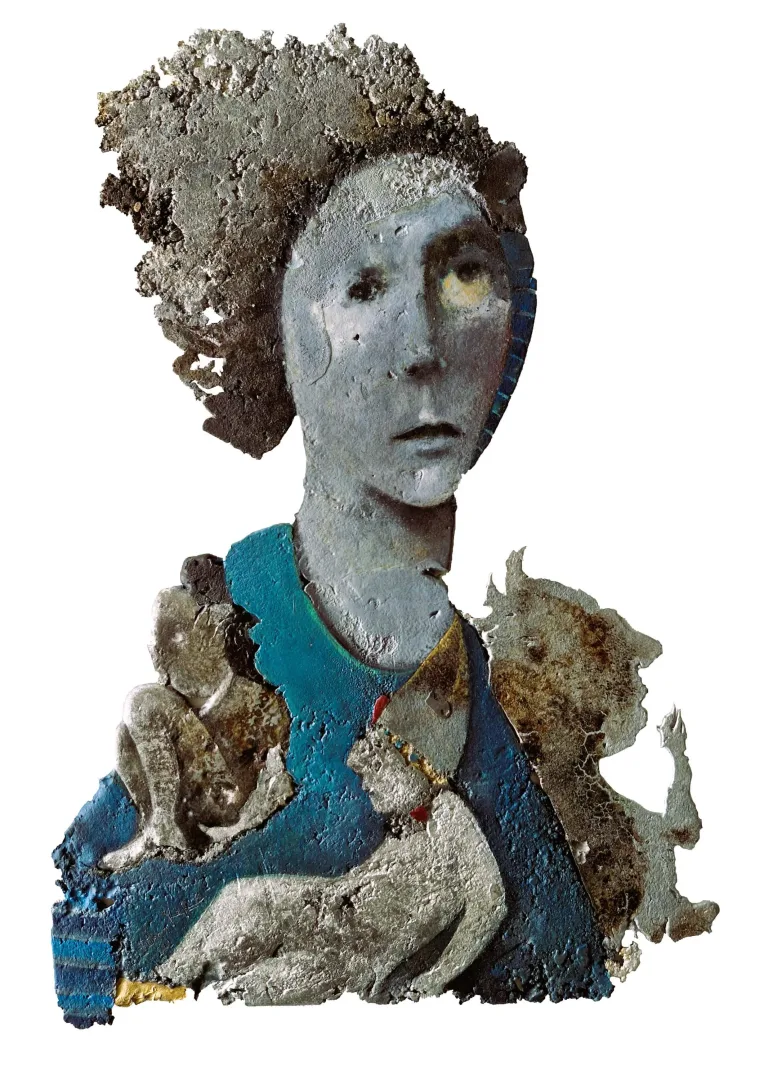 FATMA KARA — “İsimsiz”, 2023 "İsimsiz" eseri FATMA KARA tarafından 2023 yılında 35x25 cm ölçülerinde yapılmıştır.
