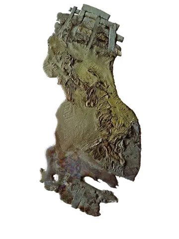 FATMA KARA — “Untitled”, 2020 "İsimsiz" eseri FATMA KARA tarafından 2020 yılında 12x18x20 cm ölçülerinde yapılmıştır.