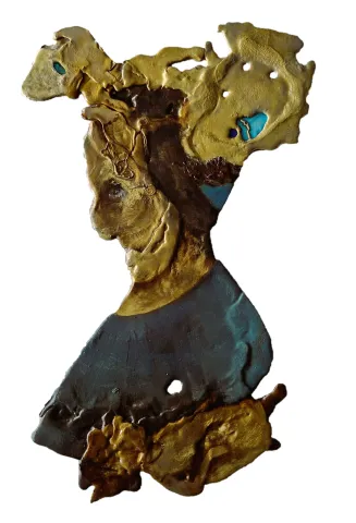FATMA KARA — “İsimsiz”, 2020 "İsimsiz" eseri FATMA KARA tarafından 2020 yılında 140x161 cm ölçülerinde 0 tekniği ile yapılmıştır.