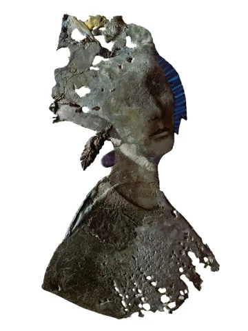 FATMA KARA — “İsimsiz”, 2020 "İsimsiz" eseri FATMA KARA tarafından 2020 yılında 140x161 cm ölçülerinde 0 tekniği ile yapılmıştır.