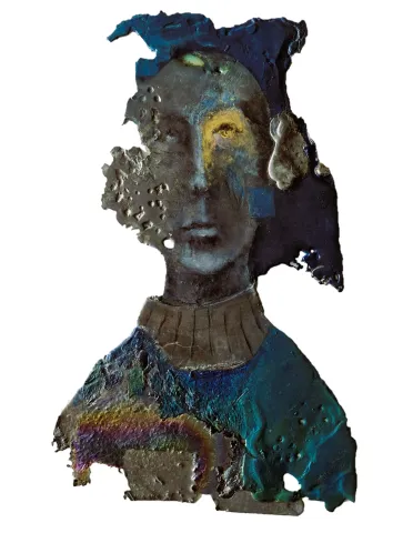FATMA KARA — “İsimsiz”, 2020 "İsimsiz" eseri FATMA KARA tarafından 2020 yılında 100x70 cm ölçülerinde 0 tekniği ile yapılmıştır.