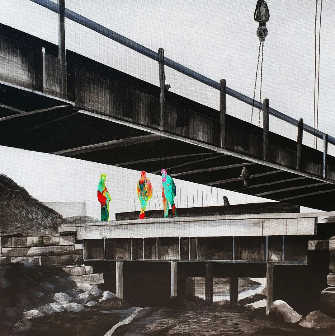 SAMED ARDA SELİM — “İsimsiz”, 2024 "İsimsiz" eseri SAMED ARDA SELİM tarafından 2024 yılında 60x60 cm ölçülerinde Tuval üzeri yağlı boya tekniği ile yapılmıştır.