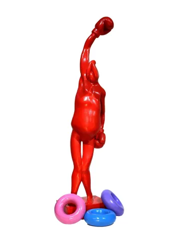 HAMİDREZA FOTOHİ — “İsimsiz”, 2023 "İsimsiz" eseri HAMİDREZA FOTOHİ tarafından 2023 yılında 73x20x13 cm ölçülerinde Resin tekniği ile yapılmıştır.