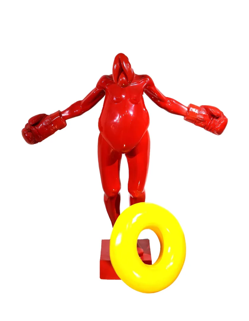 yakınlaştır "İsimsiz" eseri HAMİDREZA FOTOHİ tarafından 2023 yılında 134x120x35 cm ölçülerinde Fiberglass tekniği ile yapılmıştır.