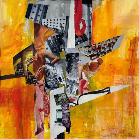 "İsimsiz" eseri HAZAL AKSOY tarafından 50x55 cm ölçülerinde Kağıt üzeri karışık teknik tekniği ile yapılmıştır.