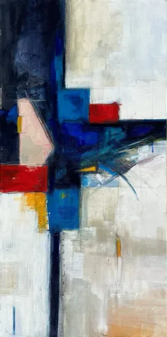 "İsimsiz" eseri HAZAL AKSOY tarafından 100x50 cm ölçülerinde Tuval üzeri yağlı boya tekniği ile yapılmıştır.