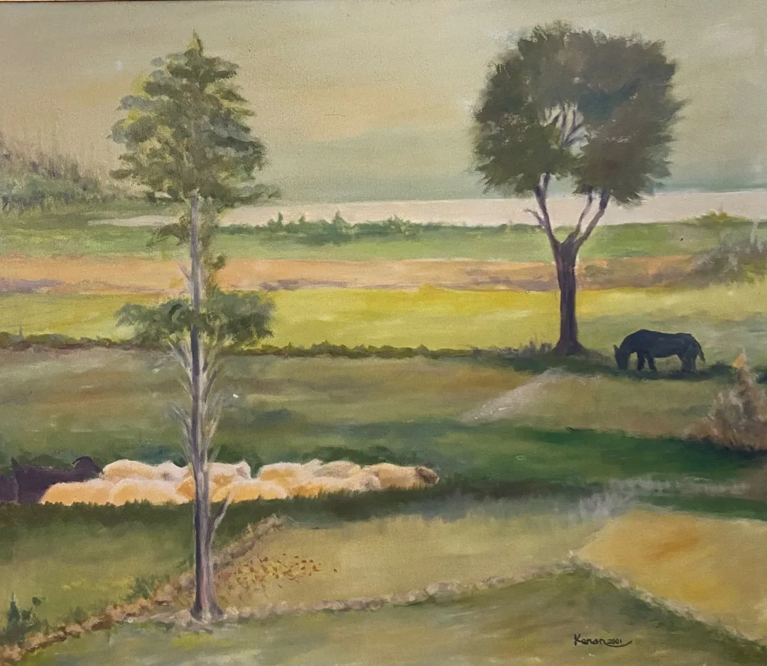 KENAN DEĞER — “İsimsiz”, 2001 "İsimsiz" eseri KENAN DEĞER tarafından 2001 yılında 59x69 cm ölçülerinde Tuval üzeri yağlı boya tekniği ile yapılmıştır.