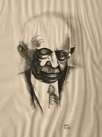 "İsimsiz" eseri KENAN DEĞER tarafından 1990 yılında 68x48 cm ölçülerinde Kağıt üzeri kurşun kalem tekniği ile yapılmıştır.
