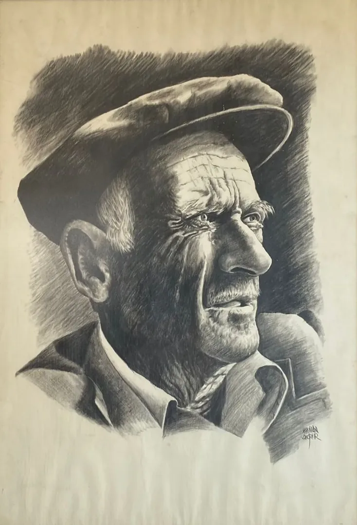 "Parlamento" eseri KENAN DEĞER tarafından 1993 yılında 69x47 cm ölçülerinde Kağıt üzeri kurşun kalem tekniği ile yapılmıştır.