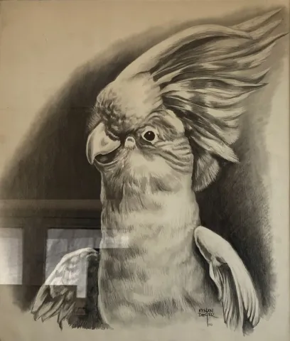 KENAN DEĞER — “İsimsiz”, 1990 "İsimsiz" eseri KENAN DEĞER tarafından 1990 yılında 40x30 cm ölçülerinde Kağıt üzeri kurşun kalem tekniği ile yapılmıştır.