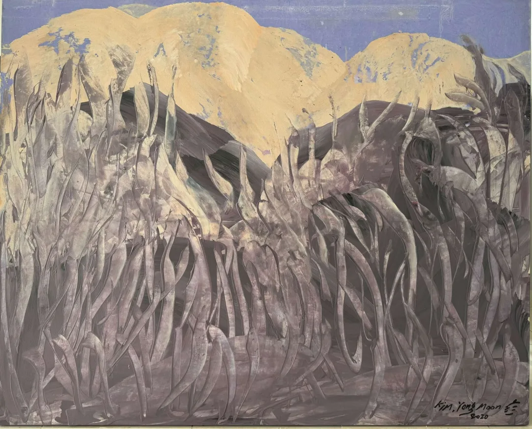 yakınlaştır "Kore Peyzajı" eseri KİM YONG MOON tarafından 131x162 cm ölçülerinde Acrylic Action Painting tekniği ile yapılmıştır.
