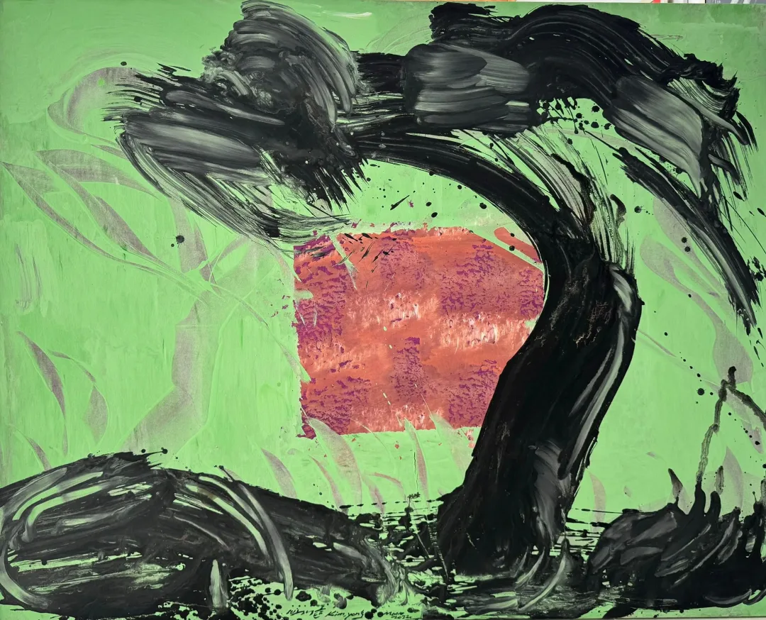 yakınlaştır "Ağacın Altında" eseri KİM YONG MOON tarafından 130x162 cm ölçülerinde Acrylic Action Painting tekniği ile yapılmıştır.