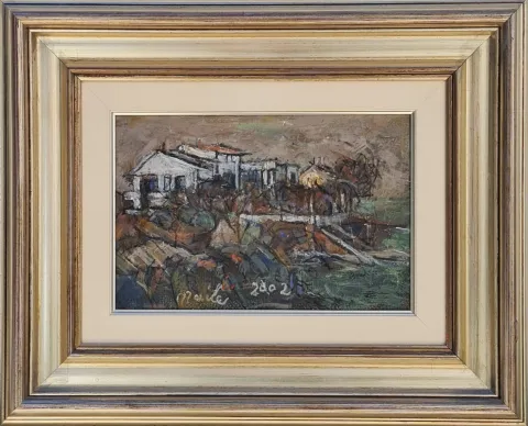 "Ekinlik Adası" eseri NAİLE AKINCI tarafından 1995 yılında 19x28 cm ölçülerinde Tuval üzeri yağlı boya tekniği ile yapılmıştır.