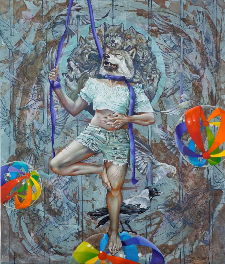 yakınlaştır "Lailies dream" eseri MAAHYAR CHARMACHİ tarafından 2022 yılında 140x120 cm ölçülerinde Tuval üzeri yağlı boya tekniği ile yapılmıştır.