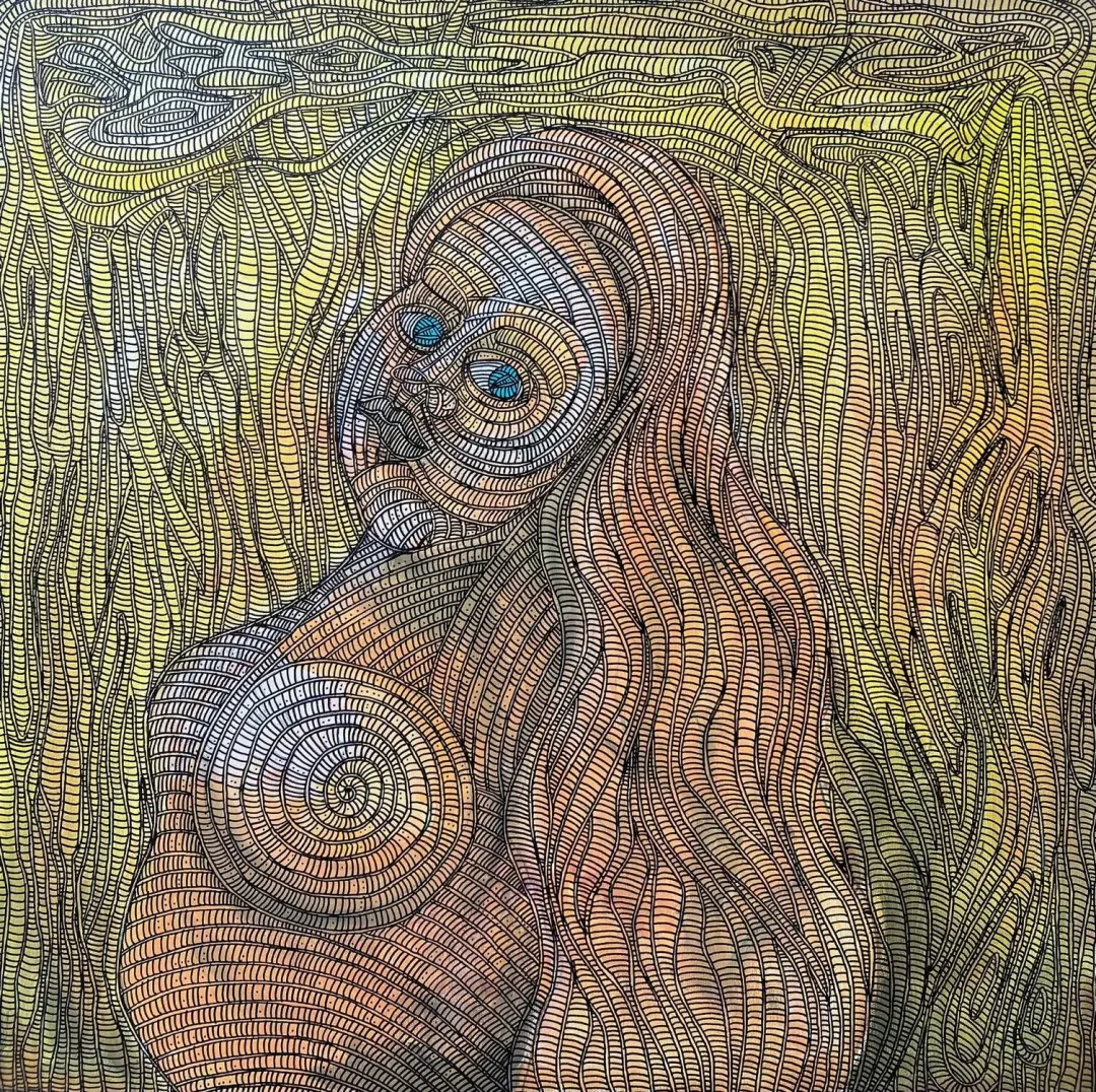 MURAT ÖZDOĞRU — “Ayşon”, 2021 "Ayşon" eseri MURAT ÖZDOĞRU tarafından 2021 yılında 60x60 cm ölçülerinde Tuval üzeri akrilik boya tekniği ile yapılmıştır.