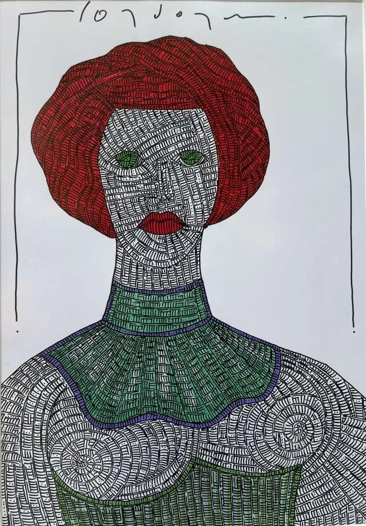MURAT ÖZDOĞRU — “Welg perisi 1”, 2024 "Welg perisi 1" eseri MURAT ÖZDOĞRU tarafından 2024 yılında 50x35 cm ölçülerinde Kağıt üzeri akrilik boya tekniği ile yapılmıştır.