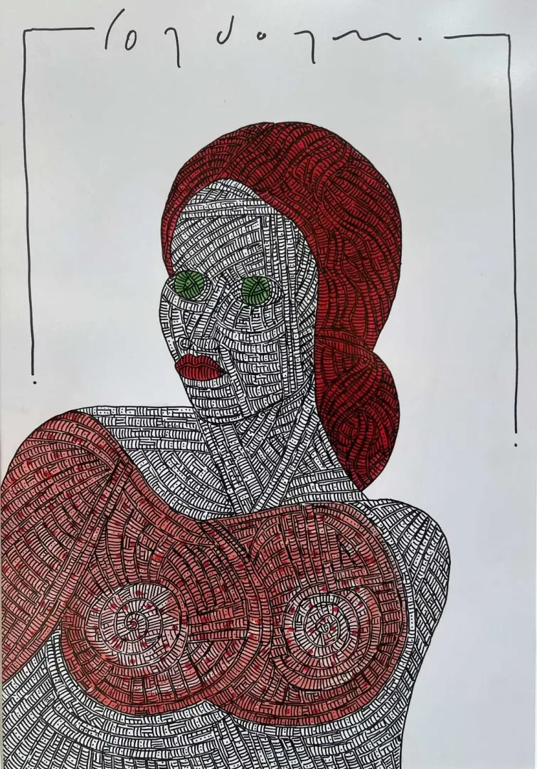 MURAT ÖZDOĞRU — “Welg perisi 3”, 2024 "Welg perisi 3" eseri MURAT ÖZDOĞRU tarafından 2024 yılında 50x35 cm ölçülerinde Kağıt üzeri akrilik boya tekniği ile yapılmıştır.