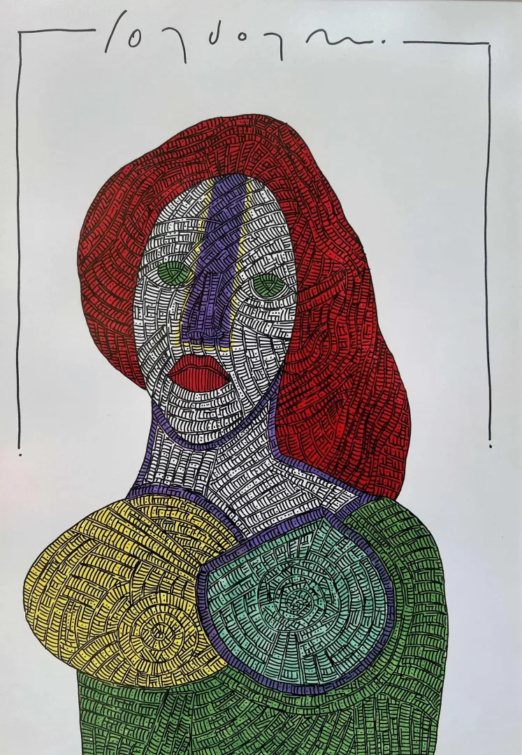 "Welg perisi 9" eseri MURAT ÖZDOĞRU tarafından 2024 yılında 50x35 cm ölçülerinde Kağıt üzeri akrilik boya tekniği ile yapılmıştır.