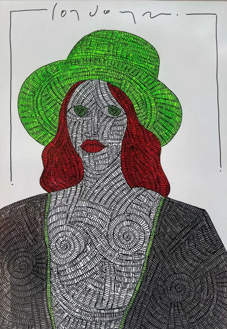 MURAT ÖZDOĞRU — “Welg perisi 10”, 2024 "Welg perisi 10" eseri MURAT ÖZDOĞRU tarafından 2024 yılında 50x35 cm ölçülerinde Kağıt üzeri akrilik boya tekniği ile yapılmıştır.