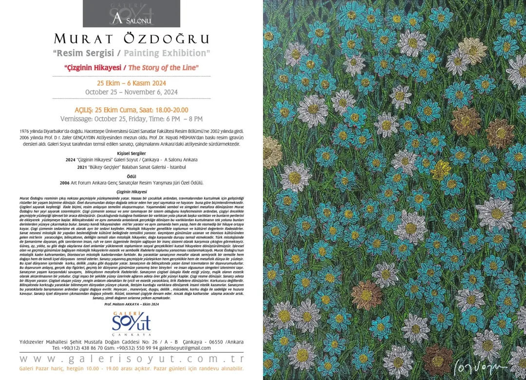 MURAT ÖZDOĞRU — sergiden görünüm
