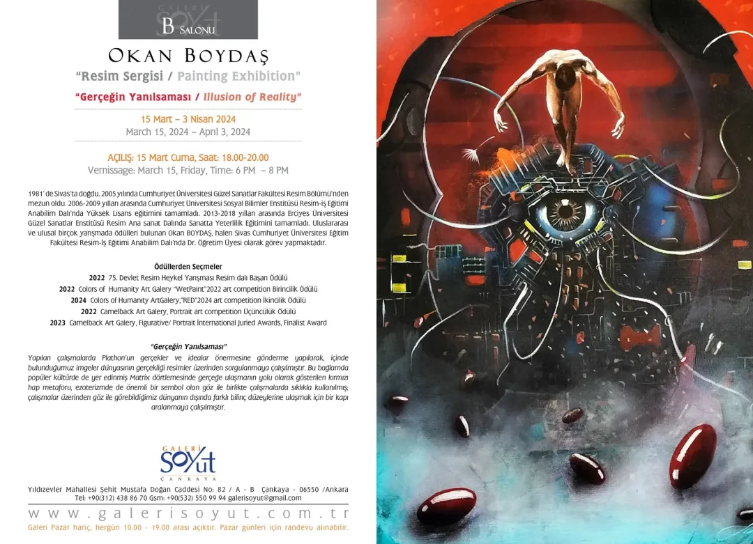 OKAN BOYDAŞ — sergiden görünüm
