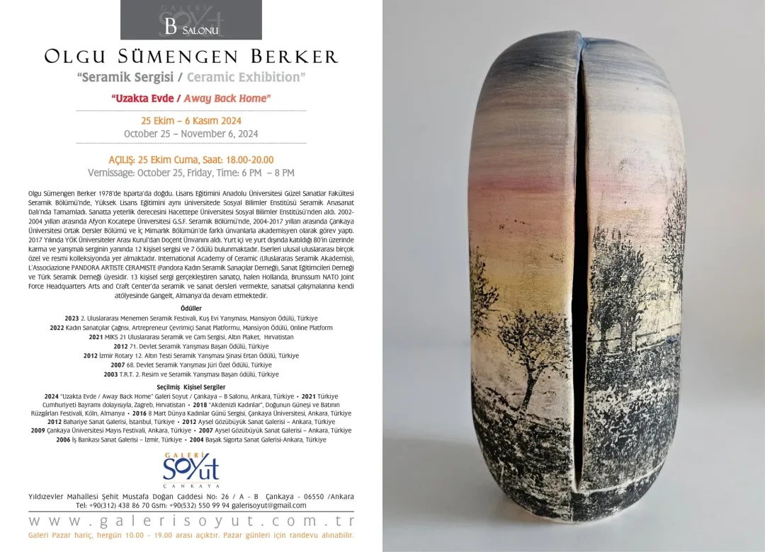 OLGU SÜMENGEN BERKER — sergiden görünüm