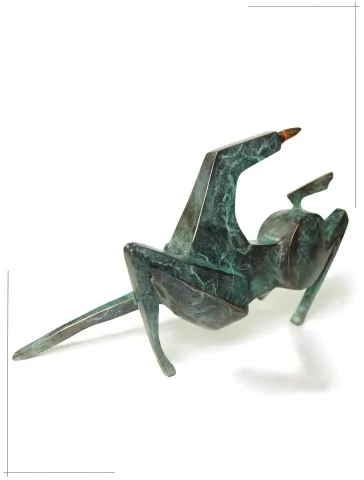 "Horse" eseri SADEGH ATHAM tarafından 20x19x8 cm ölçülerinde Bronz tekniği ile yapılmıştır.