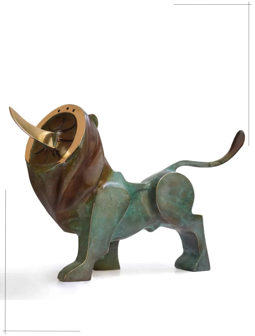 yakınlaştır "Lion" eseri SADEGH ATHAM tarafından 18x29x20 cm ölçülerinde Bronz tekniği ile yapılmıştır.