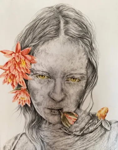 "Ruhun Festivali" eseri ILGIN ERDEM tarafından 100x80 cm ölçülerinde Tuval üzeri yağlı boya tekniği ile yapılmıştır.